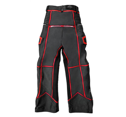 "PRYZM" MOTO PANTS - BLACK/RED
