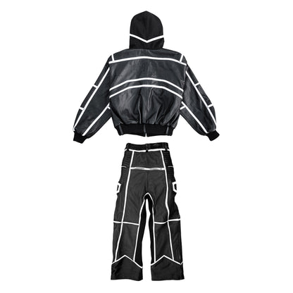 "PRYZM" SET - BLACK/WHITE