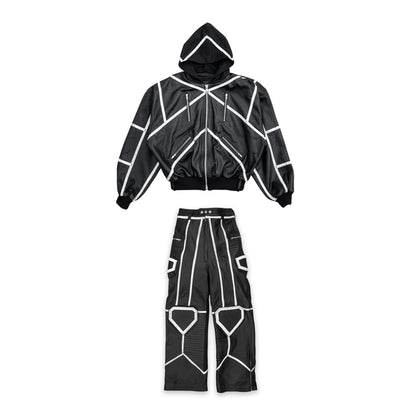 "PRYZM" SET - BLACK/WHITE