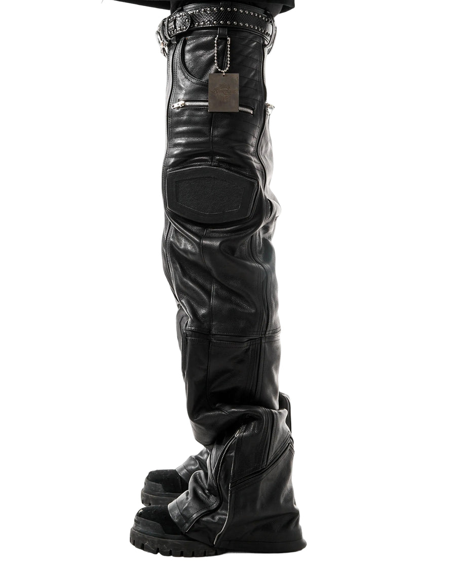 "PRYZM" MOTO PANTS - OBSIDIAN BLACK