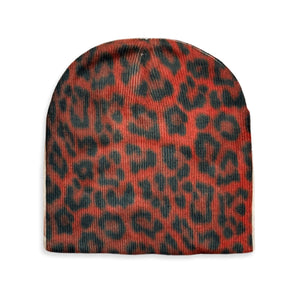 RED CHEETAH BEANIE beanie by OVD