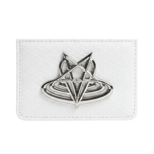 S999TURN CARD HOLDER - WHITE PYTHON accessory by OVD