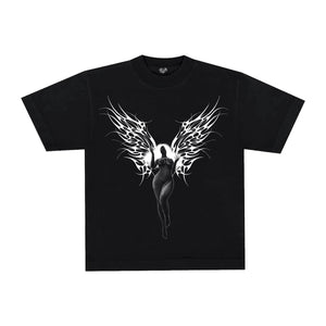 SIGIL ANGEL - BLACK TEE tee by OVD