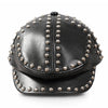 "STUDDED BAKER CAP"
