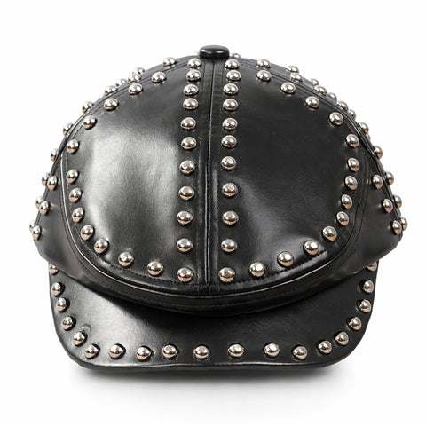 "OVD STUDDED BAKER CAP"