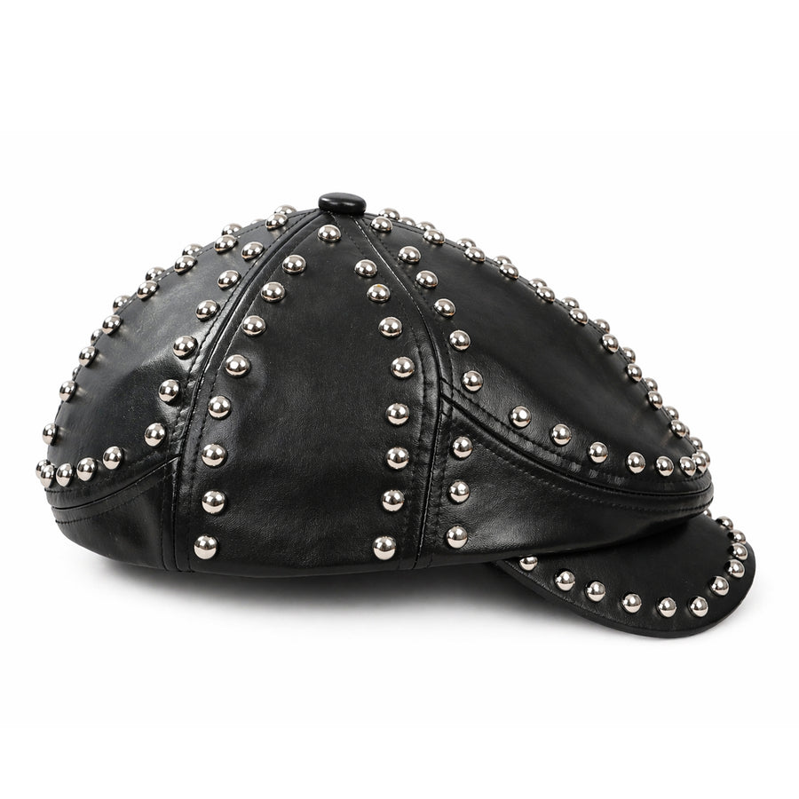 "OVD STUDDED BAKER CAP"