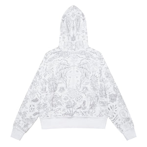 "TATTOO" ZIP UP - ANGEL