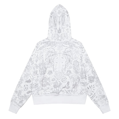 "TATTOO" ZIP UP - ANGEL
