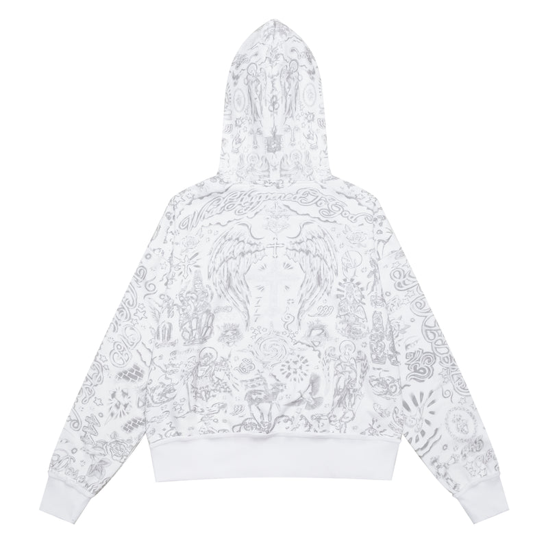 "TATTOO" ZIP UP - ANGEL