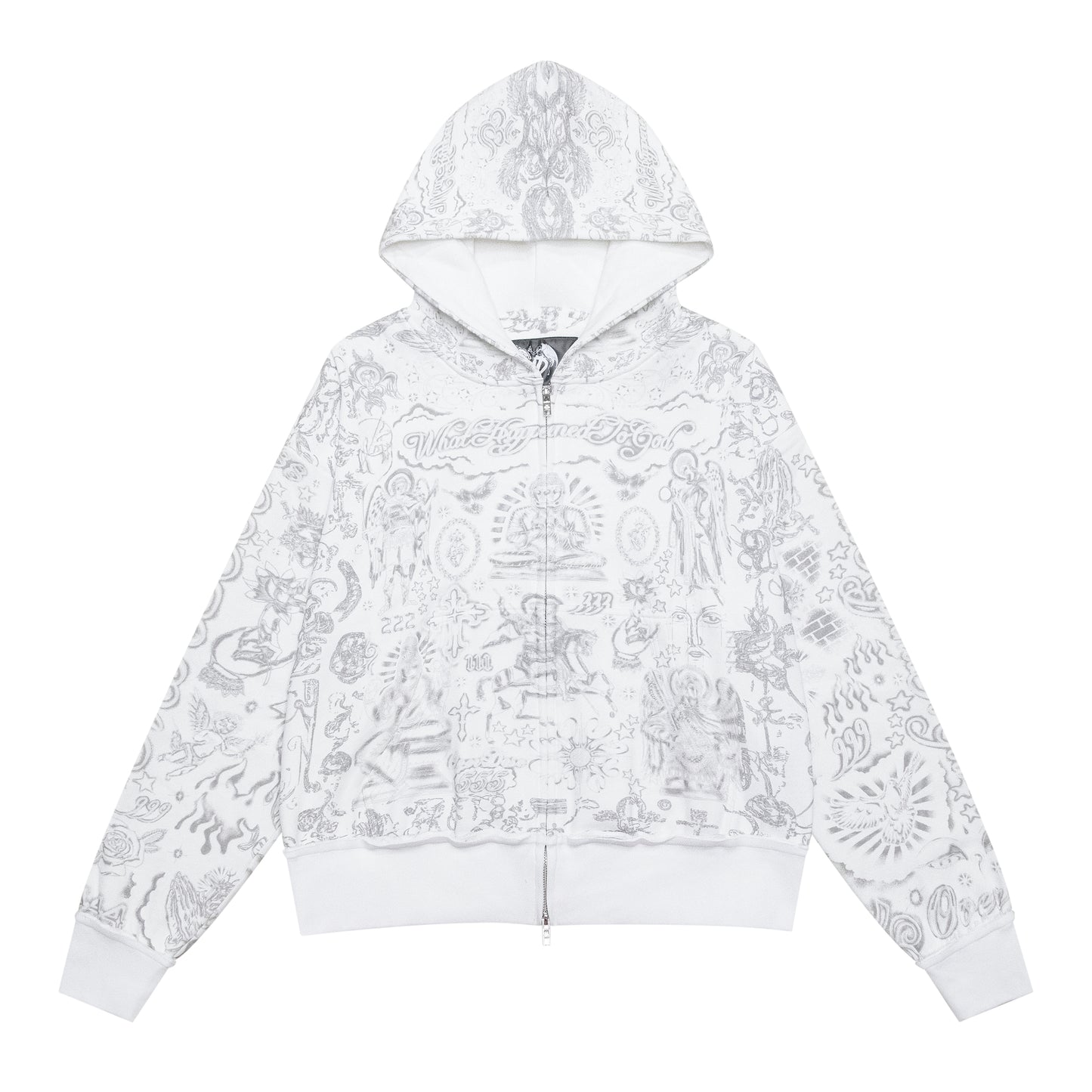 "TATTOO" ZIP UP - ANGEL