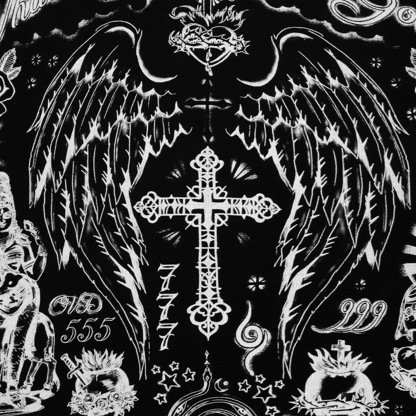 "TATTOO" ZIP UP - MIDNIGHT