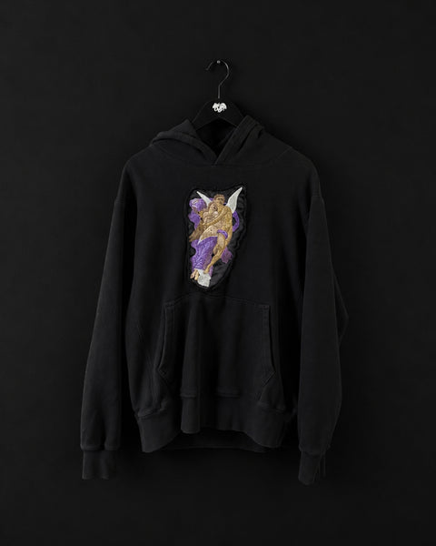 "THE ABDUCTION OF PSYCHE" PATCHWORK HOODIE