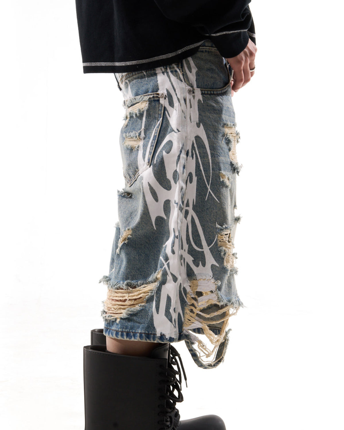 "TRIBAMETAL" DESTROYED JORTS