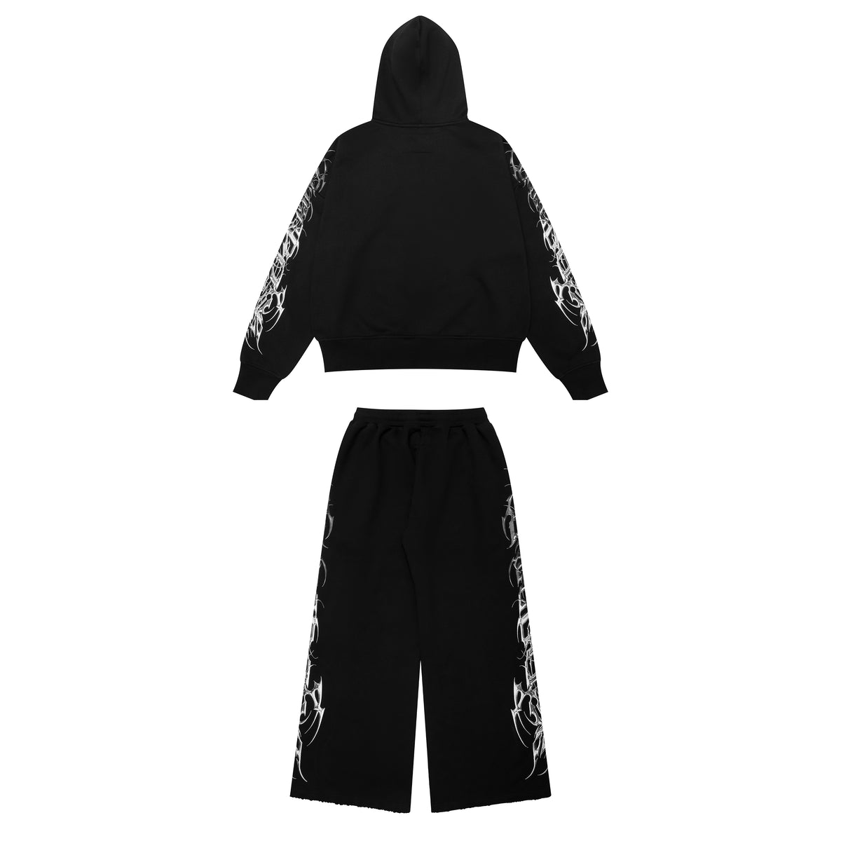 "TRIBAMETAL" HOODIE SET