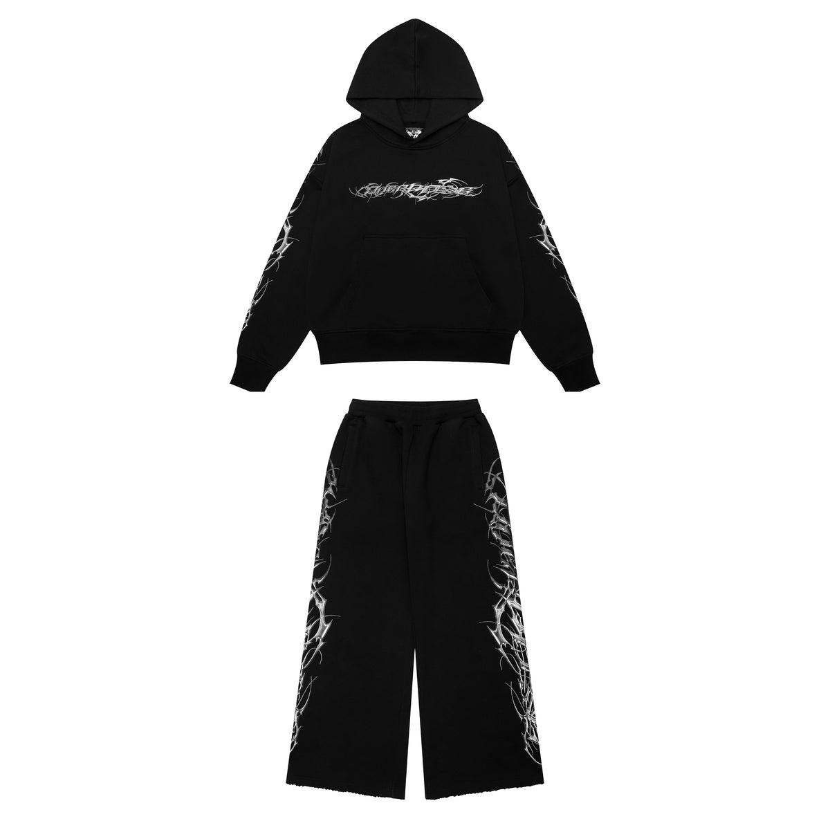 "TRIBAMETAL" HOODIE SET