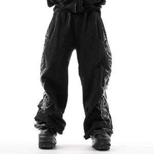 "TRIBAMETAL" SWEATPANTS
