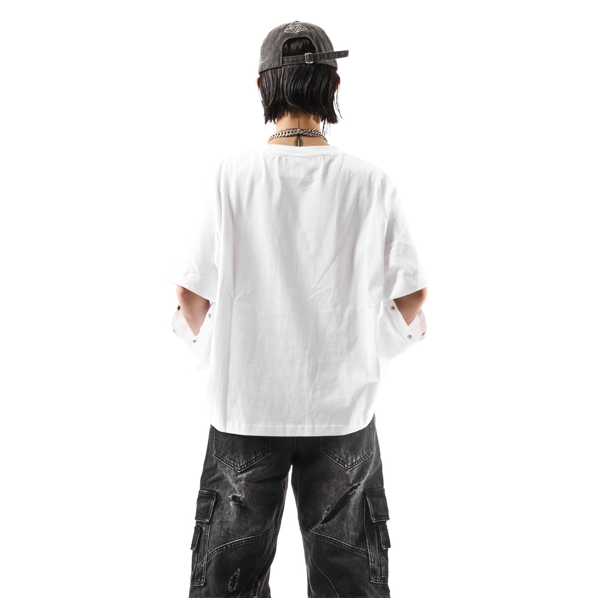 TRIBAMETAL LOGO TRNSFRMR L/S - ANGEL tee by OVD - view 4