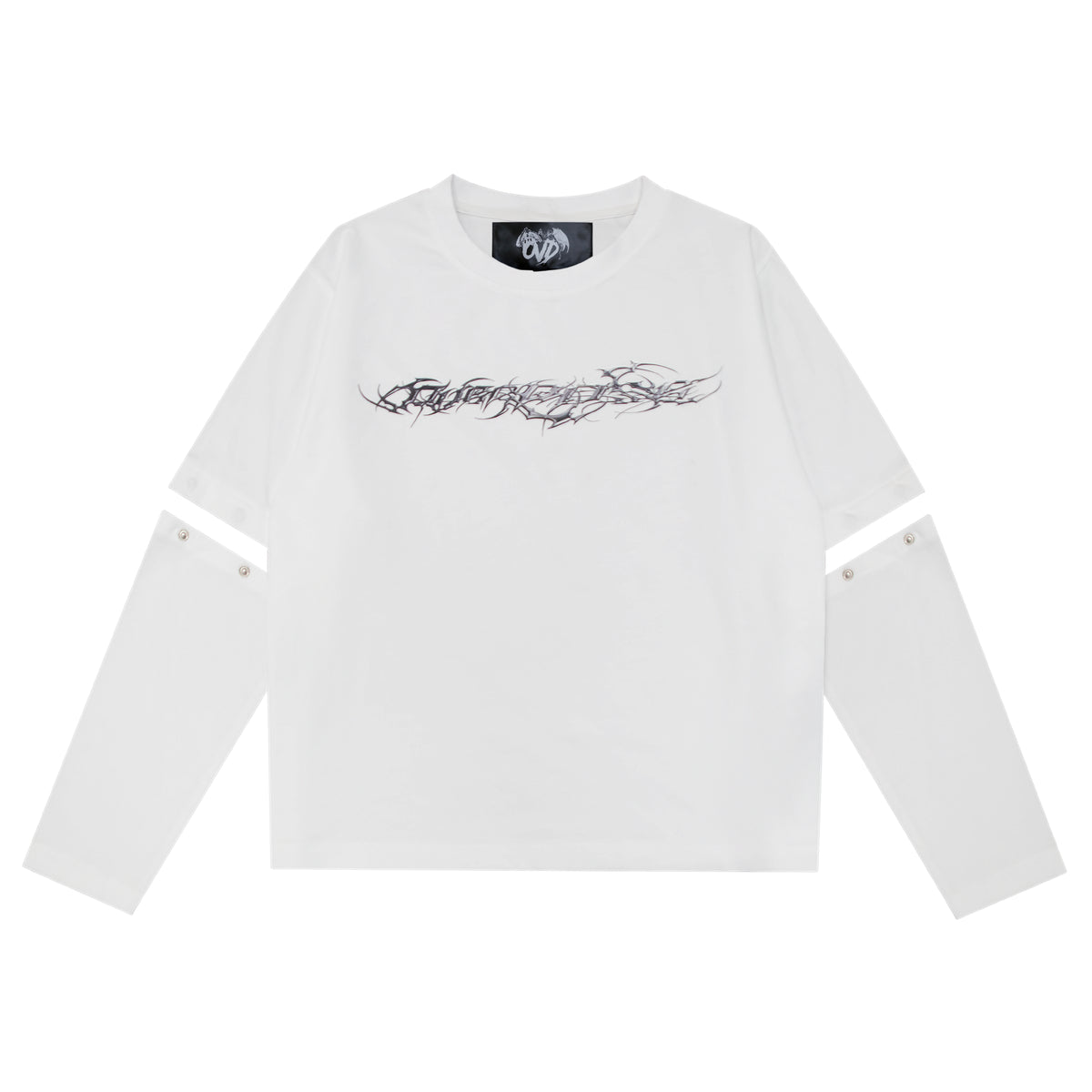 "TRIBAMETAL" LOGO TRNSFRMR L/S - ANGEL
