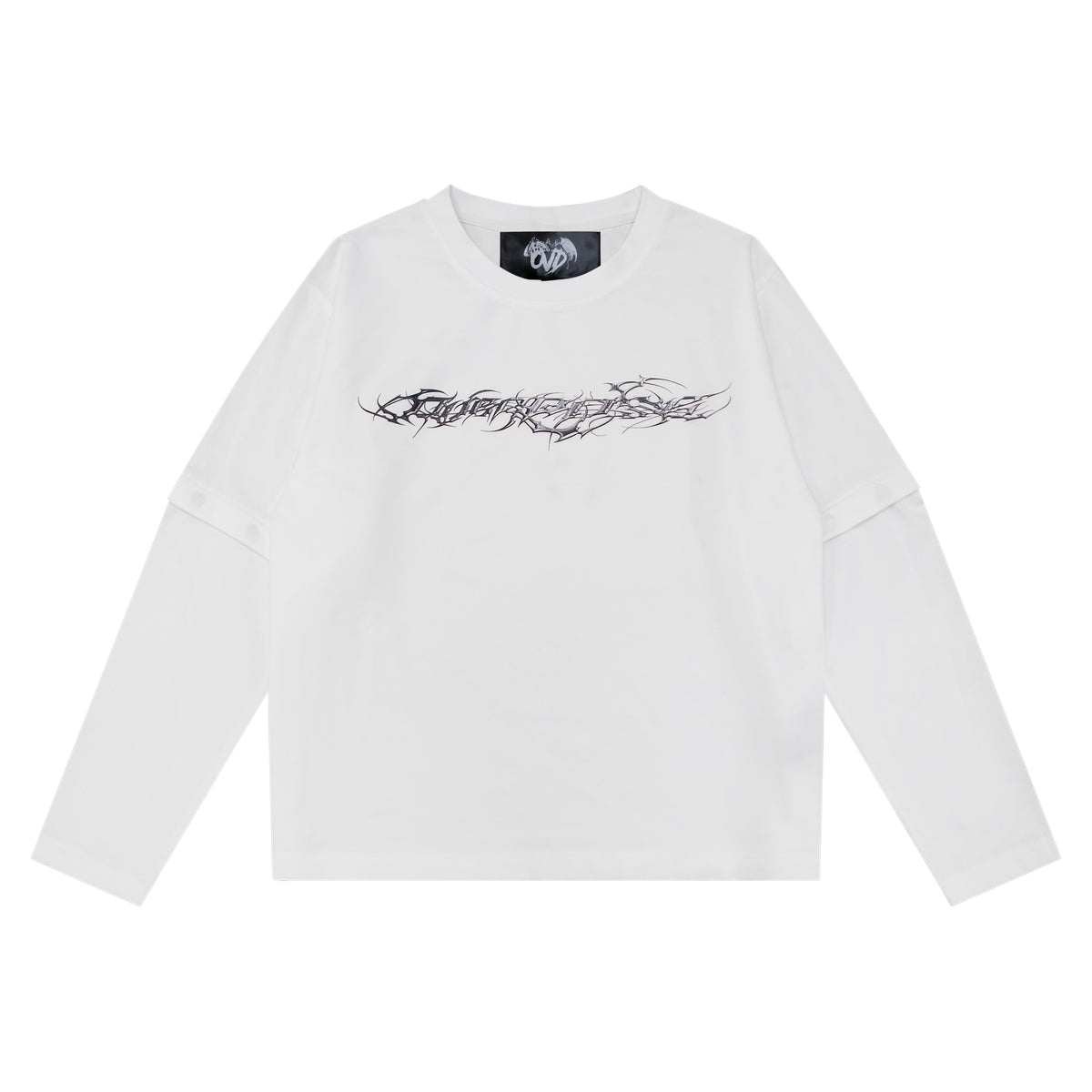 "TRIBAMETAL" LOGO TRNSFRMR L/S - ANGEL