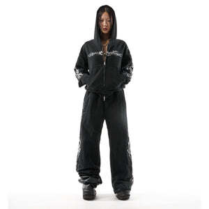TRIBAMETAL ZIP UP SET zip-up hoodie by OVD - view 1