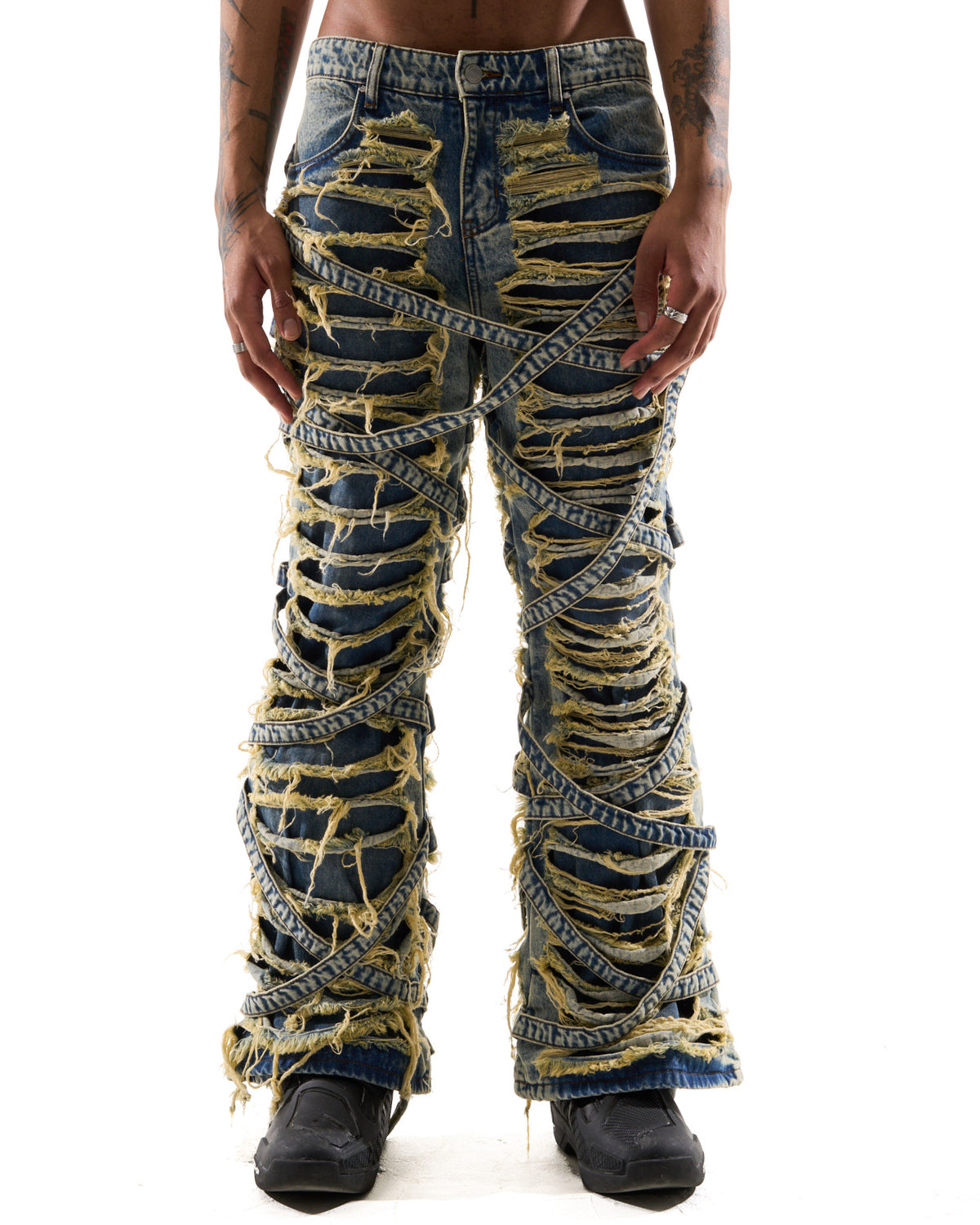 VENIM 2.0 - LIGHTWASH pants by OVD - view 2