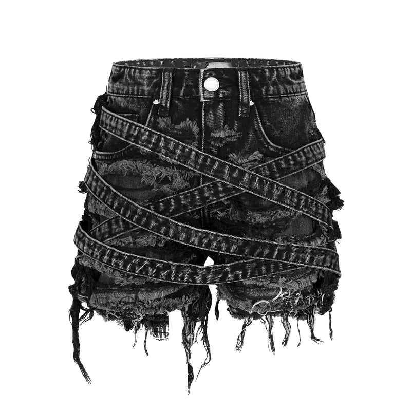 "VENIM" MINI SHORTS