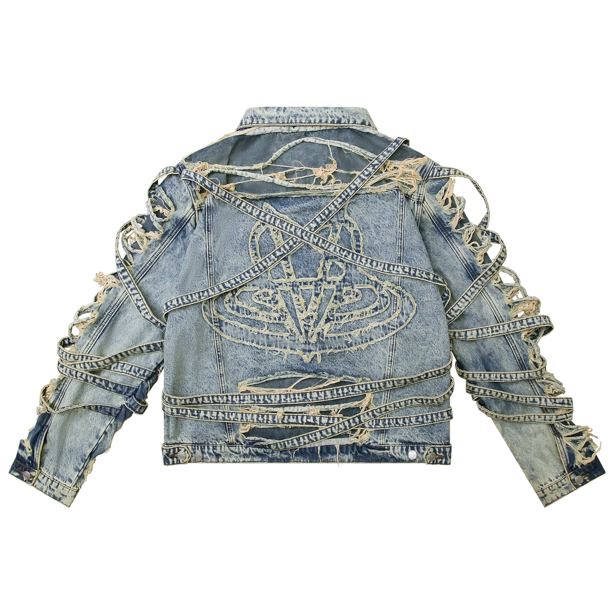 "VENIM" JACKET - LIGHTWASH