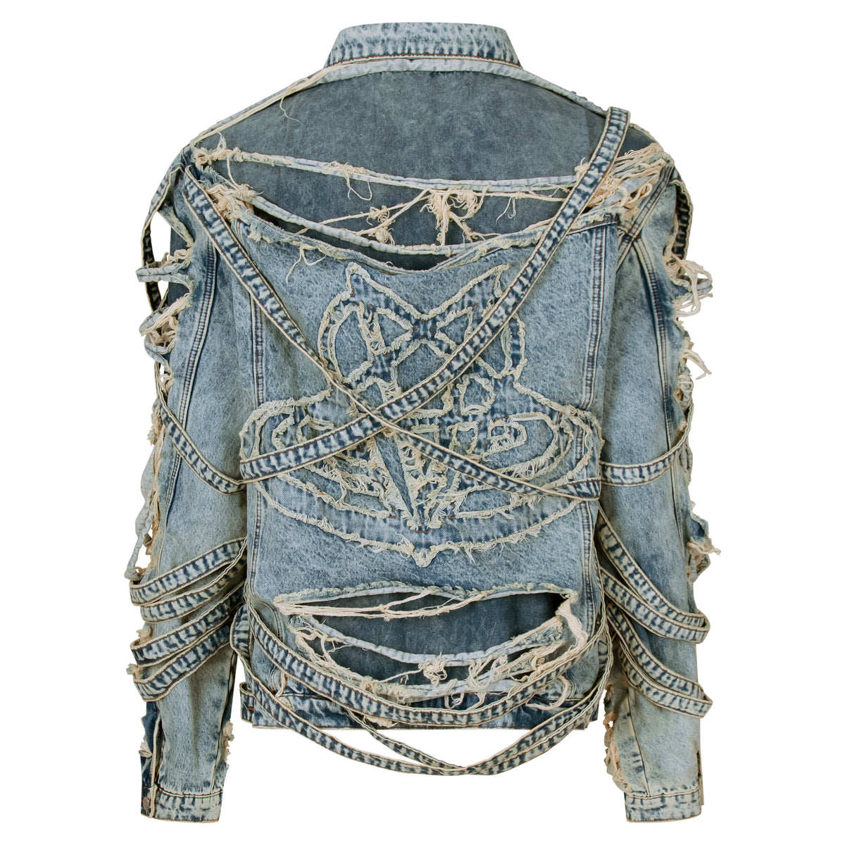 "VENIM" JACKET - LIGHTWASH