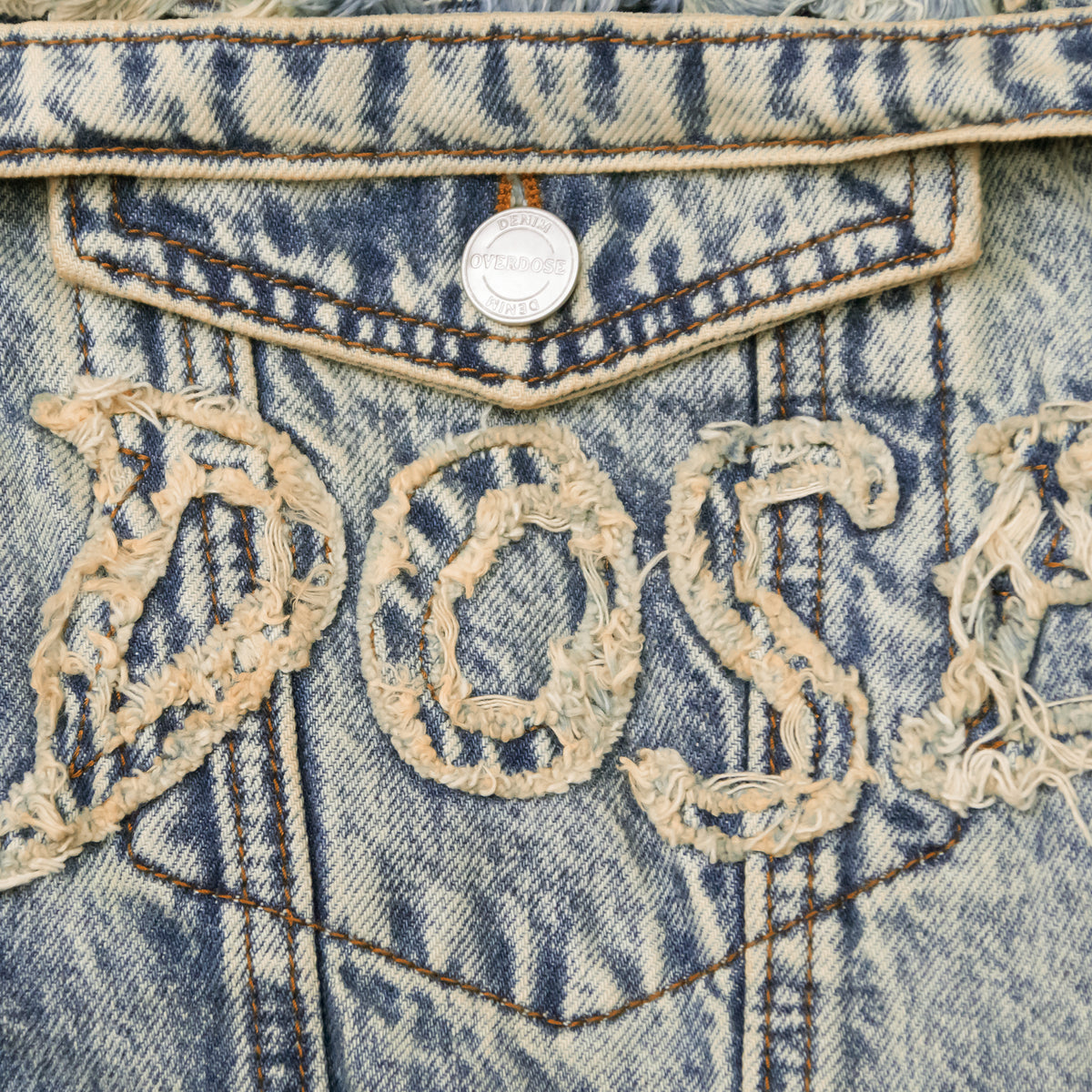 "VENIM" JACKET - LIGHTWASH