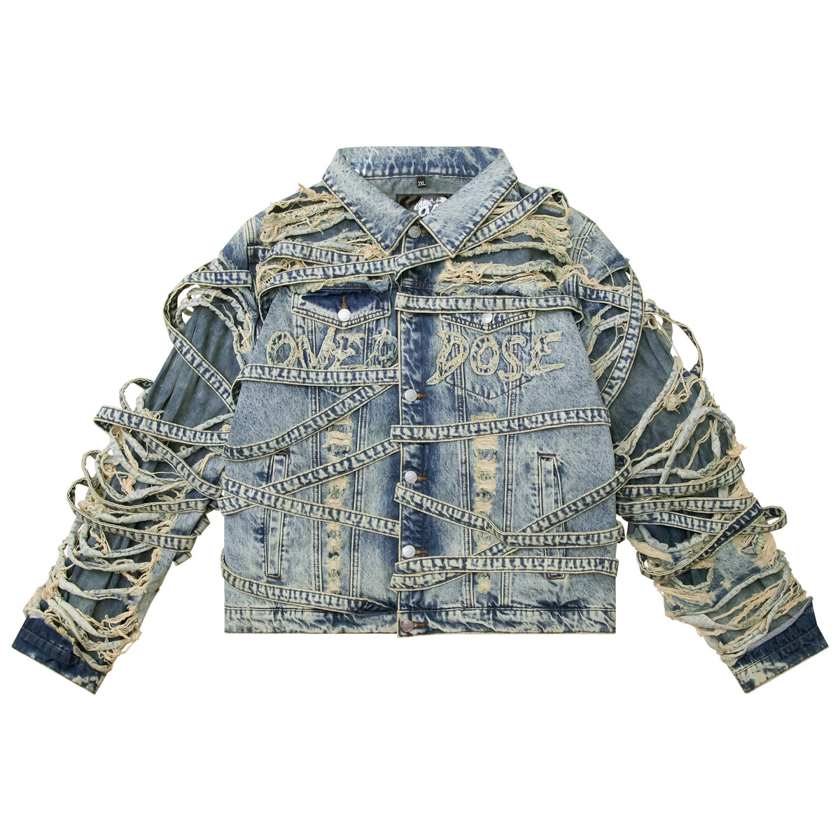 "VENIM" JACKET - LIGHTWASH