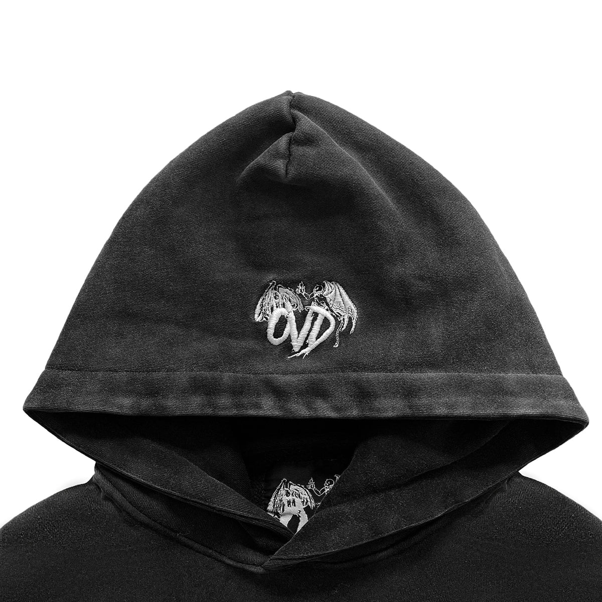 HVY MTL WASHED HOODIE hoodie by OVD - view 3