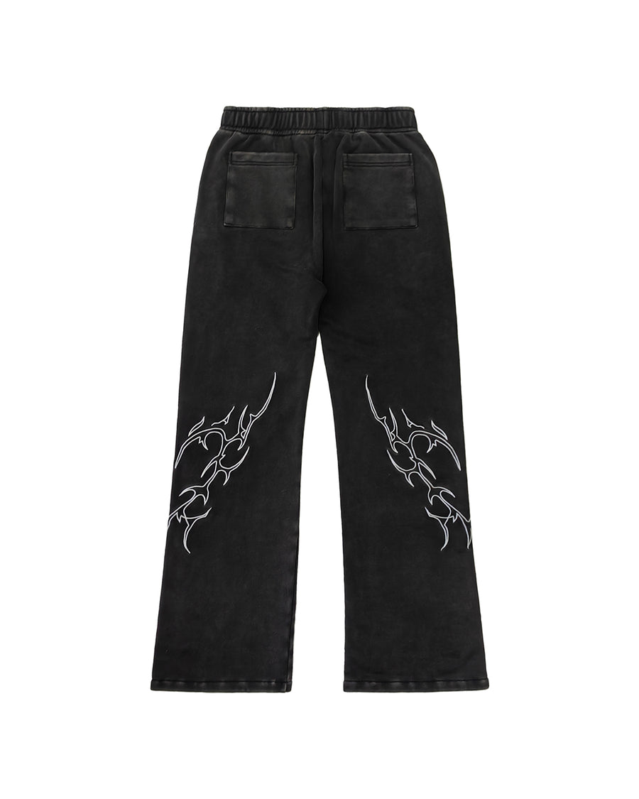 "HVY MTL" WASHED SWEATPANTS