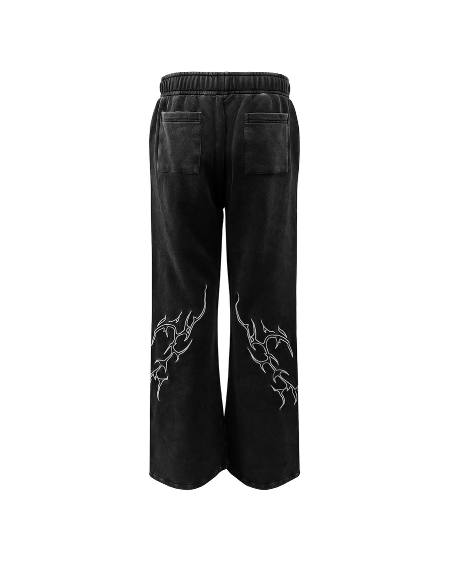"HVY MTL" WASHED SWEATPANTS