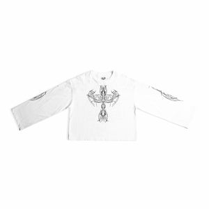 WINGS OR DEATH L/S - ANGEL tee by OVD - view 1