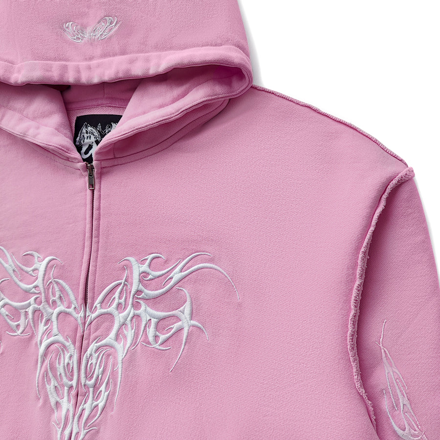 "Y333K" ZIP UP - PINK