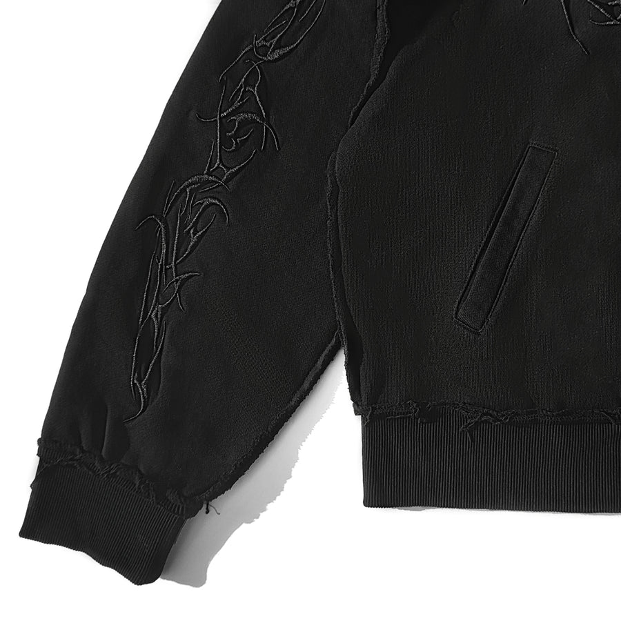 "DRKSAINT" ZIP UP