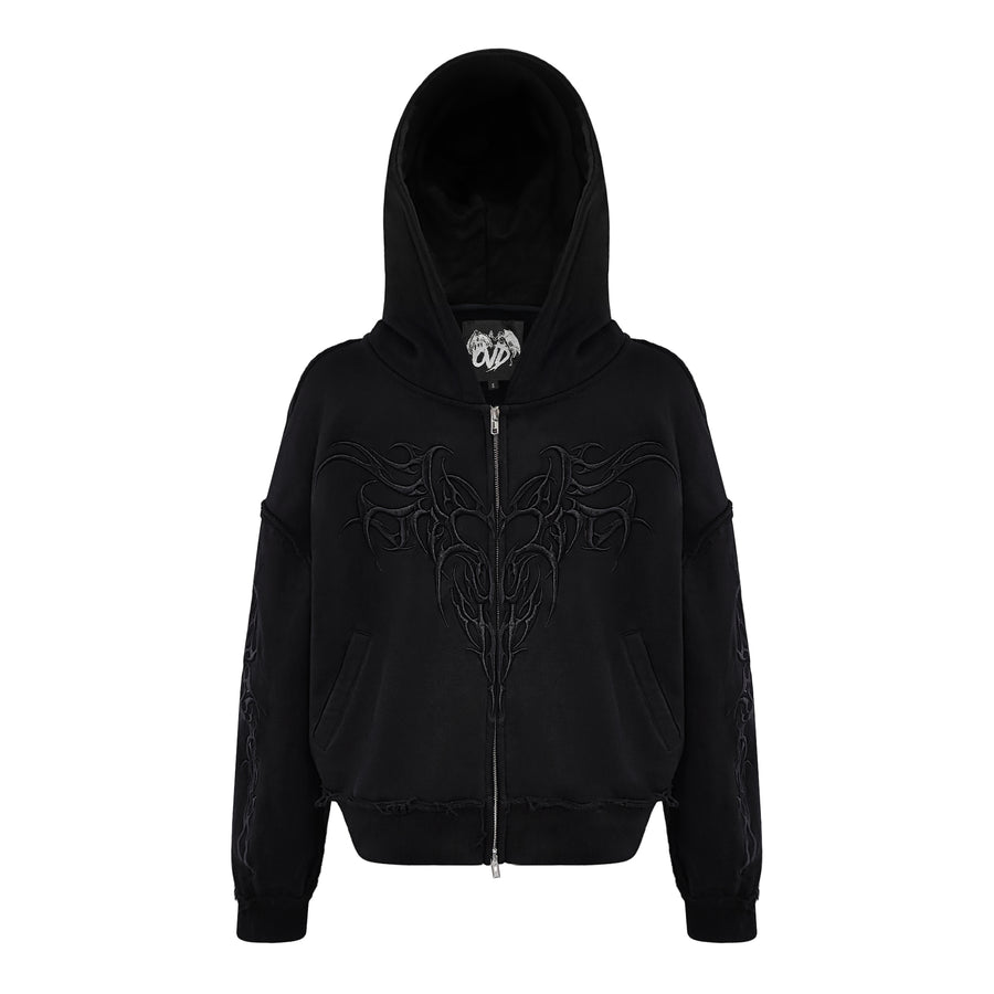 "DRKSAINT" ZIP UP
