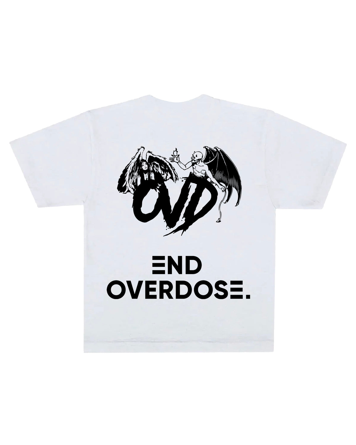 YOU DONT GET ME HIGH ANYMORE - WHITE TEE tee by OVD - view 2