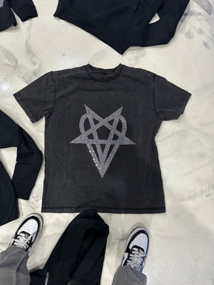 “LOVE” HVY WGHT WASHED TEE