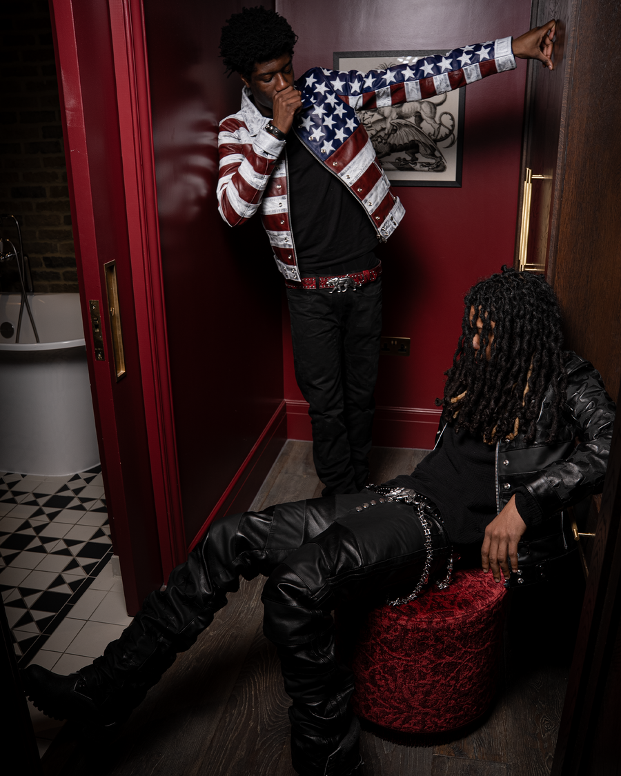 "DRTYAMERIKA" MOTO JACKET