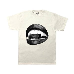 LUST AT FIRST BITE - WHITE TEE tee by OVD - view 1