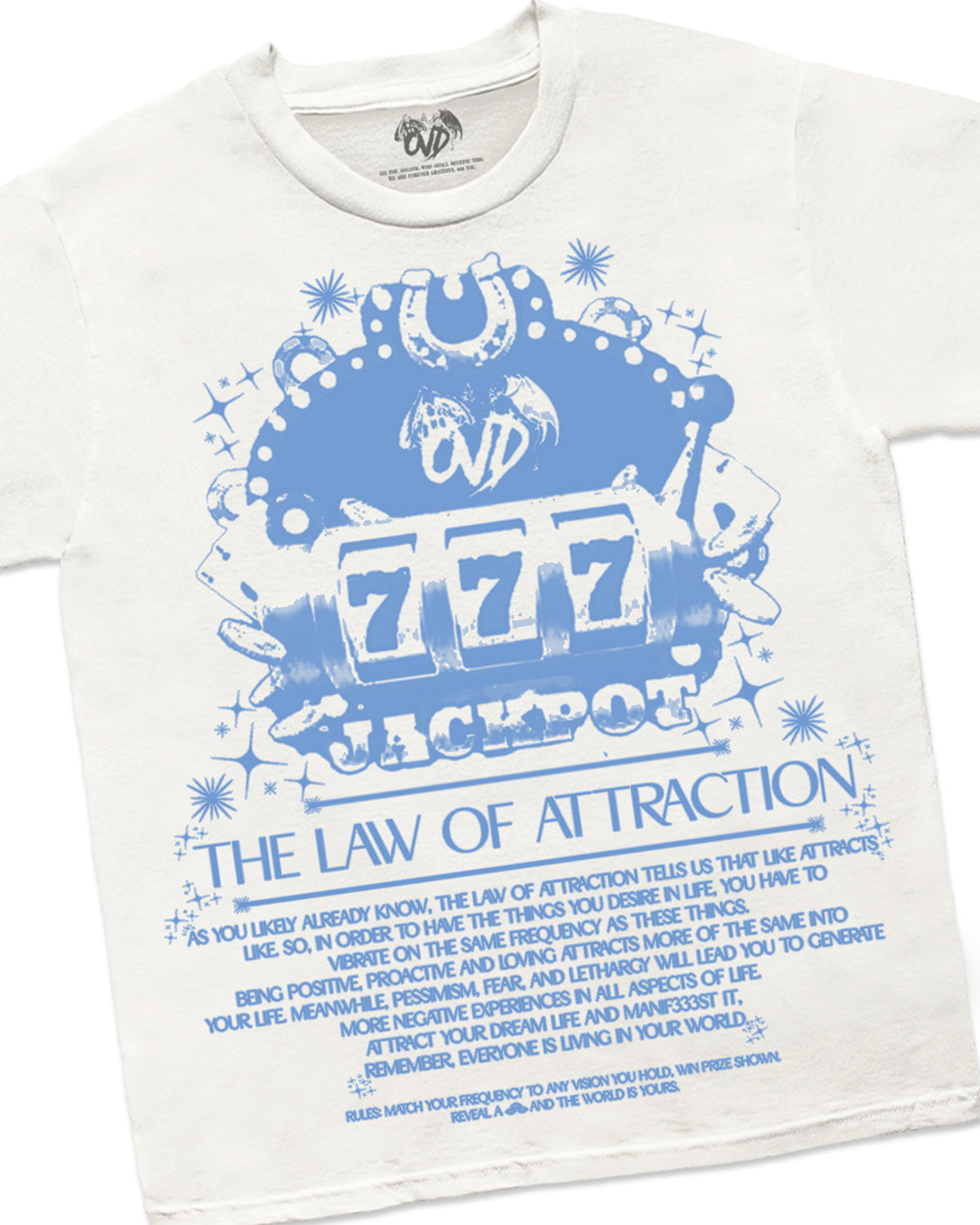 $7.77 TEE - BLUE tee by OVD - view 2