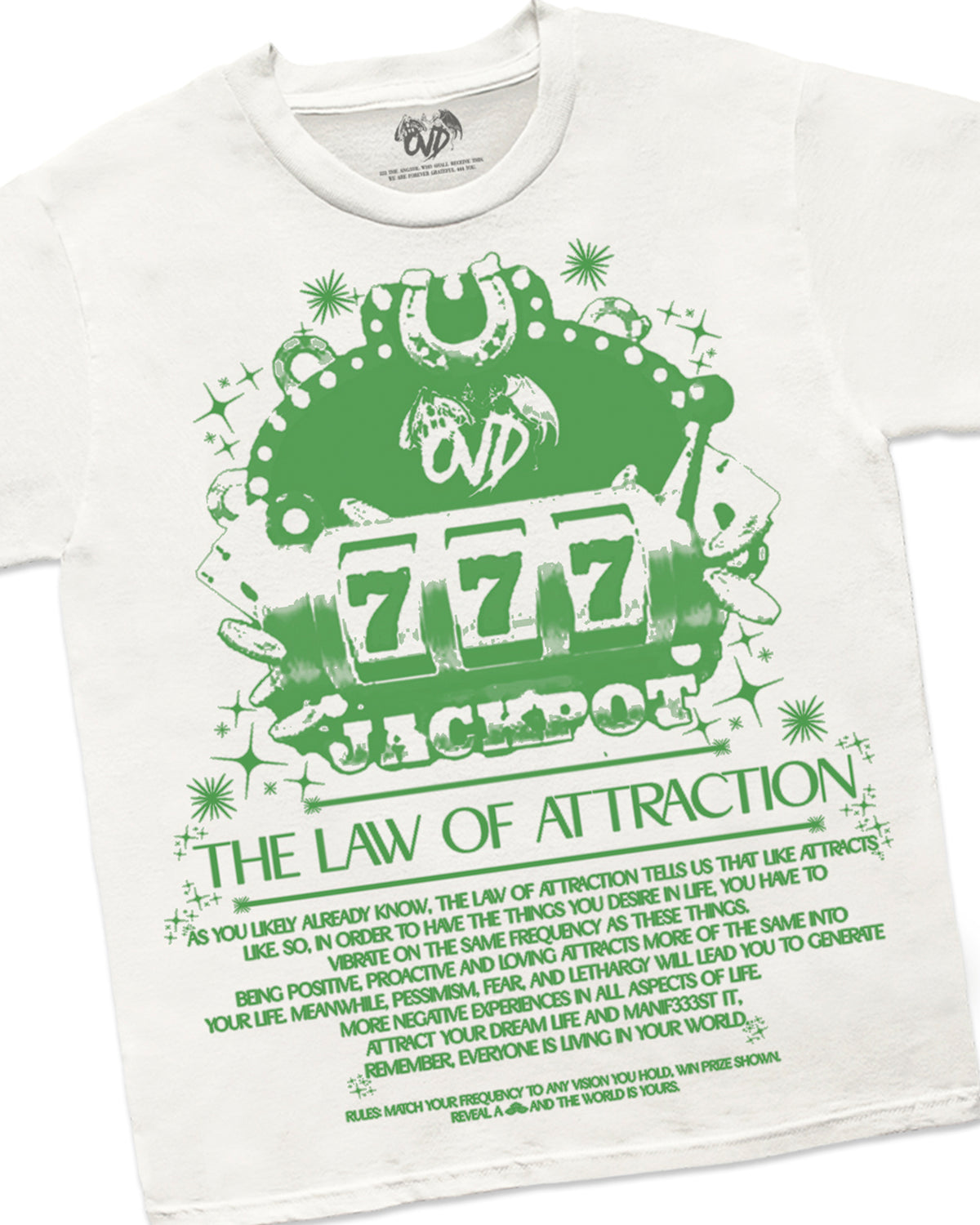 $7.77 TEE - GREEN tee by OVD - view 2