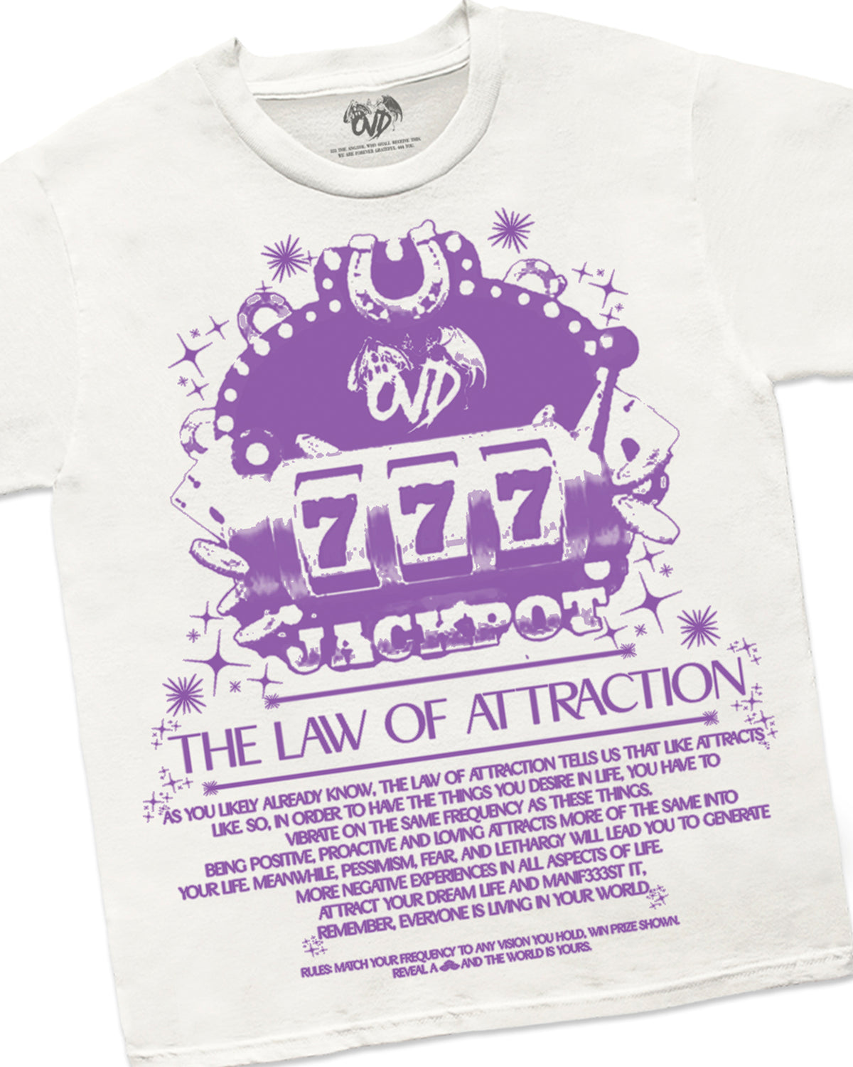 "$7.77 TEE - PURPLE"