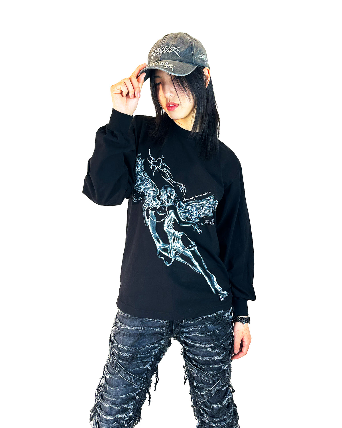 DIVINE FEMININE L/S SHIRT tee by OVD - view 2