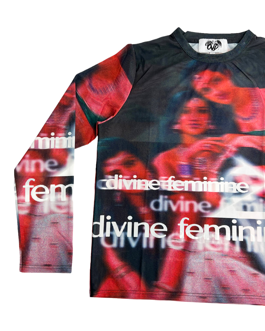 "DIVINE FEMININE" MESH L/S