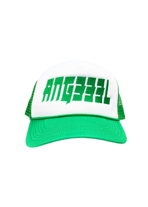 ANG333L TRUCKER // GREEN hat by OVD