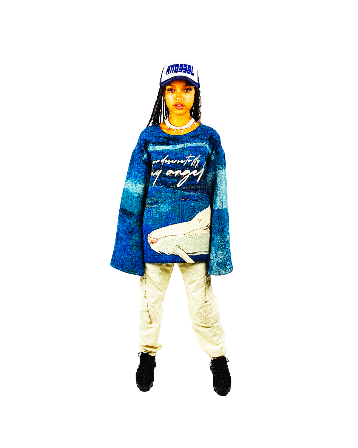 "YOU DESERVE TO FLY MY ANGEL - SPIRITED AWAY KNIT"