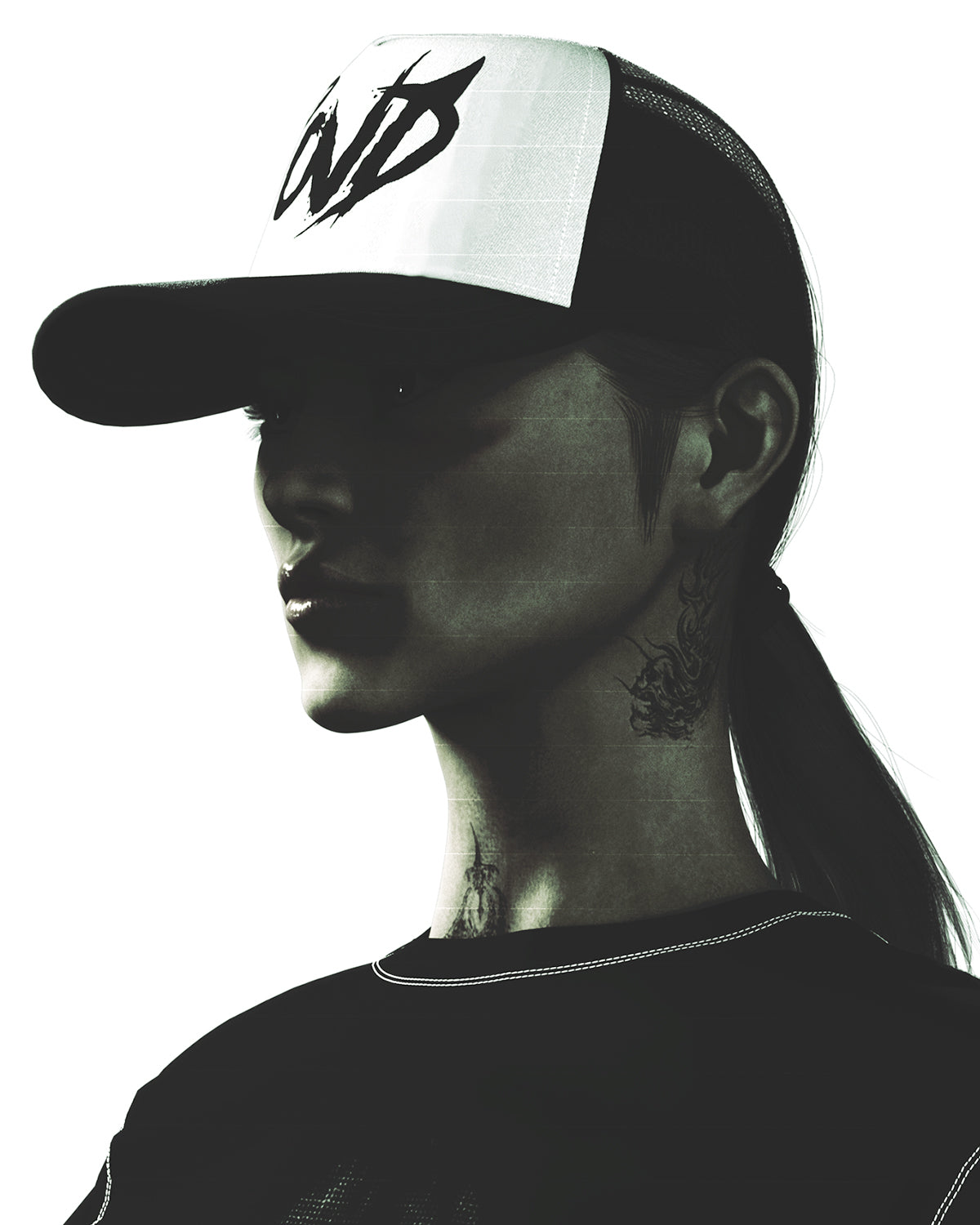 "OVD TRUCKER HAT" - BLACK