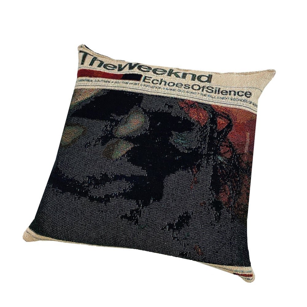 "ECHOES OF SILENCE THROW PILLOW"